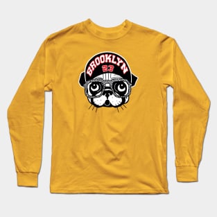 Spike Lee Brooklyn Hip Hop pug Long Sleeve T-Shirt